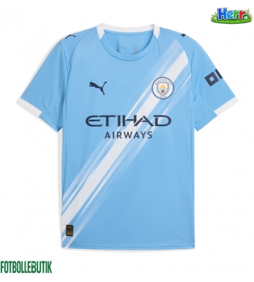 Manchester City Hemmatröja 2025-26 Kortärmad